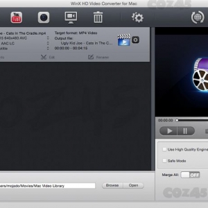 WinX HD Video Converter for Mac 5.5.5 – 高清视频转换器 最新绿化版