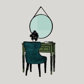 ��ױ̨_Sketchup��ͼ��ʦģ��Vray����202204254795