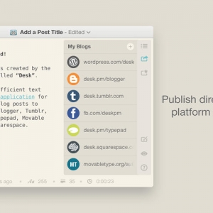 Desk for mac 1.4.1 – 写作、博客和笔记 最新绿化版