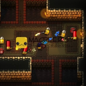 Enter the Gungeon 1.0.7 挺进地牢 [Native] 2016 MAC版 MAC游戏