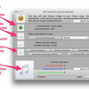 MP3 Art and Tag v1.3.0 MacOSX – MP3收藏管理工具 最新绿化版