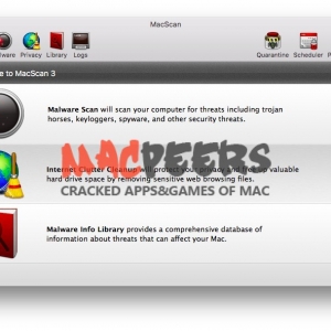 Macscan for mac 2.9.4 安全和隐私威胁提供保护