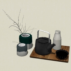 �;�-Sketchup��ͼ��ʦEnscape����ģ��20220511113