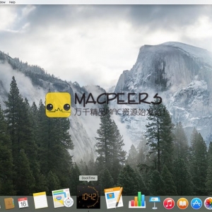 DockTime for mac 1.1 增加时钟到Dock中