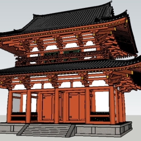 ŽͼʦģHoryuji mon133