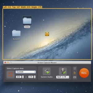 Movavi Screen Capture 1.5.1 Mac 屏幕录像工具