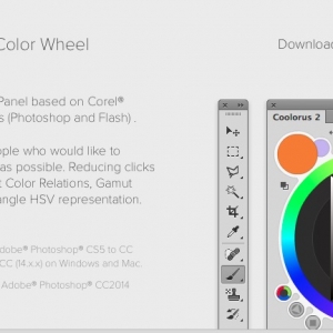 PS插件 Mac 专业快速配色插件 Coolorus v2.5.7 for Photoshop