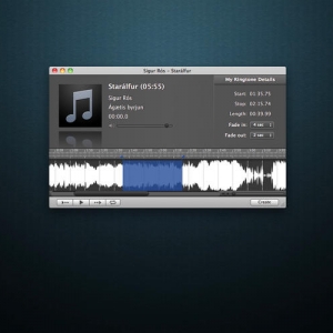 iRingtones 1.1.1 Mac iPhone 铃声制作软件简体中文版
