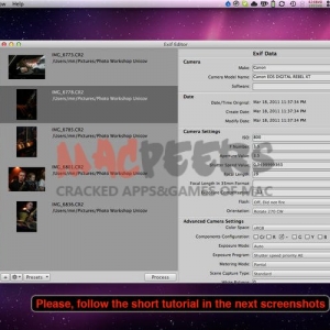 Exif Editor for mac 1.1.6 – 编辑照片元数据