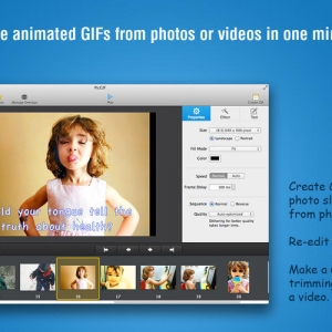 PicGIF for Mac 2.0.6 超赞GIF动态图片制作工具