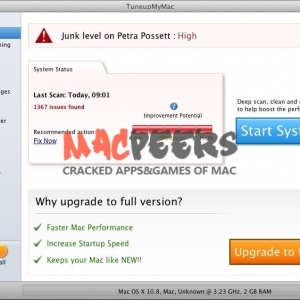 TuneupMyMac for mac 1.6.0 强大的系统清理和维护软件
