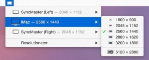 Resolutionator for mac 1.0 – 分辨率调节软件
