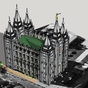 ŷʽŽSUģTEMPLE SALT LAKE CITY, UTAH, TEMPLO MORMON 4TH OPERATING TEMPLE053