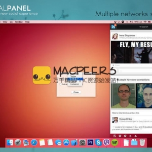 SocialPanel for mac 1.3.5 社交网络支持