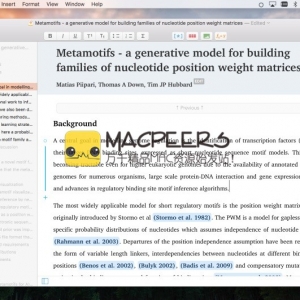 Manuscripts for mac 1.1.4 书写工具