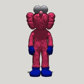 KAWS������żSketchup��ͼ��ʦģ��Enscape����20220425623