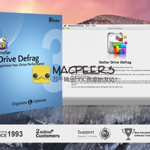 Stellar Drive Defrag v3.0.2 for Mac 元数据碎片整理在一个磁盘卷