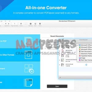 Wondershare PDFelement + OCR Plugin for Mac 5.4.2 pdf工具套装 编辑 OCR