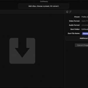 Editready for mac 1.3.4 专业的视频转换器