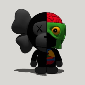 KAWS������żSketchup��ͼ��ʦģ��Enscape����20220425689