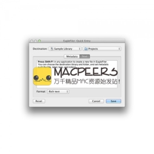 EagleFiler for mac 1.6.9 – 管理你的信息更容易