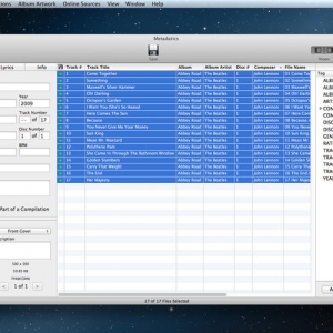 Metadatics 1.5.3 Mac 音频元数据编辑器