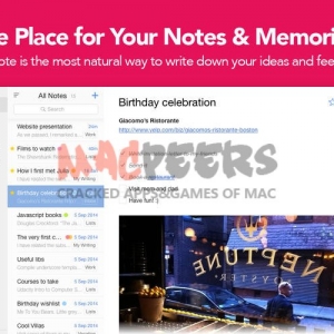 Alternote for Mac 1.0.8 笔记工具 同步evernote 最新绿化版