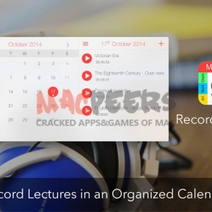 Record Lectures for mac 2.7.1 捕捉音频录音与iTunes兼容