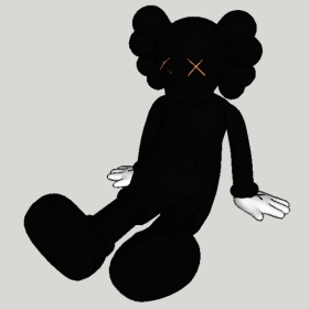 KAWS����Sketchup��ͼ��ʦģ��2022042567