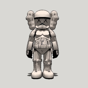 KAWS������żSketchup��ͼ��ʦģ��Enscape����20220425630