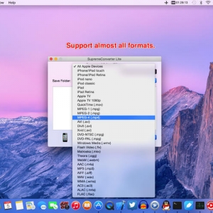 Supreme Converter Lite 2.0.1 绿化版 Mac 多线程视频和音乐转换工具