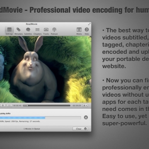 RoadMovie for mac 2.7.3.1 – 帮助你制作视频字幕 元数据标签 最新绿化版