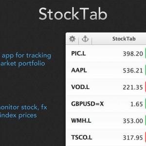 StockTab for mac 1.4 股票软件
