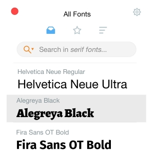 RightFont for mac 2.2.2 字体设计辅助软件