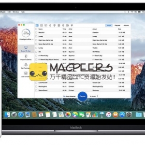 PrimoMusic Pro 1.3.0 for Mac 音乐传输工具