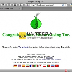 Tor Browser Bundle for mac 6.0 洋葱浏览器 匿名访问网络