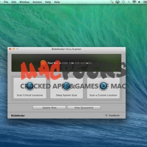 Bitdefender Virus Scanner Plus 3.7 for mac 病毒扫描程序