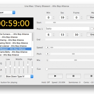 Amazing Slow Downer 3.3.8 Mac 神奇变音器