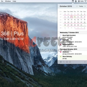 Calendar 366 Plus for mac 1.3.3 菜单栏日历事件和提醒