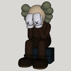KAWS����Sketchup��ͼ��ʦģ��2022042512