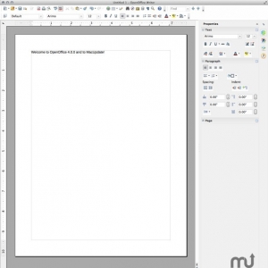 OpenOffice 4.1.2 Mac 一套跨平台的办公室软件套件