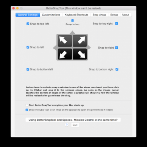 BetterSnapTool for mac 1.6.1 分屏工具 窗口位置和大小调整工具