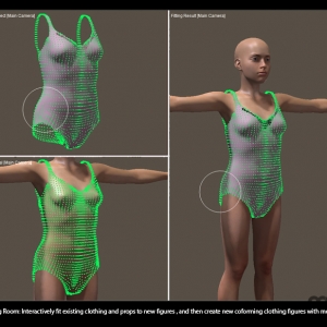 Poser Pro 2014 for mac 10.0.5 SR5 3D人物设计、动画片的工具