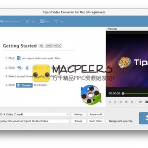 Tipard Video Converter for mac 3.8.13 强大的视频转换器