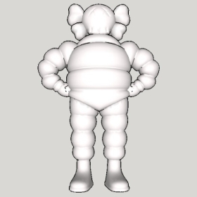 KAWS����Sketchup��ͼ��ʦģ��202204254