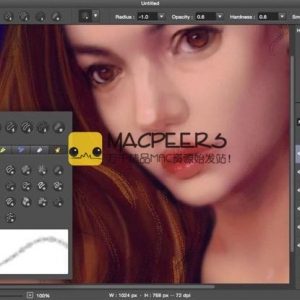 PixelStyle Photo Editor 2.95 for Mac 设计方案到Photoshop