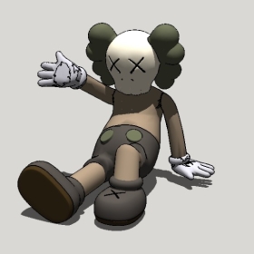 KAWS������żSketchup��ͼ��ʦģ��Enscape����20220425651