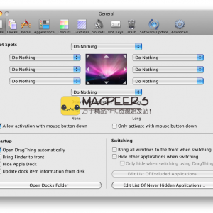 DragThing for mac 5.9.15 类似Dock的桌面快捷整理工具