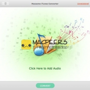 Macsome iTunes Converter for mac 2.3.0 去除音乐和音频文件的DRM保护