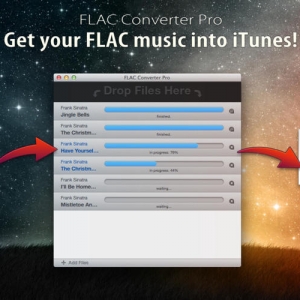 FLAC Converter Pro 1.1.2 Mac 专业FLAC无损音频转换器